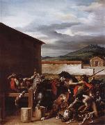 Theodore Gericault The Cattle market oil painting